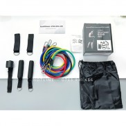  [11 phụ kiện] Bộ 5 Dây Ngũ Sắc Tập Full Body - Dụng Cụ Tập Gym Kháng Lực
